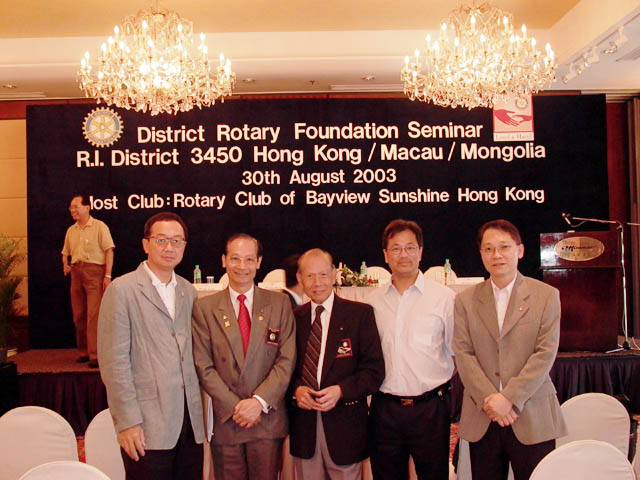 2003 – 2004 Foundation Seminar