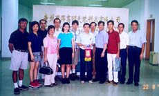 2003 – 2004 參觀深圳高爾夫球廠